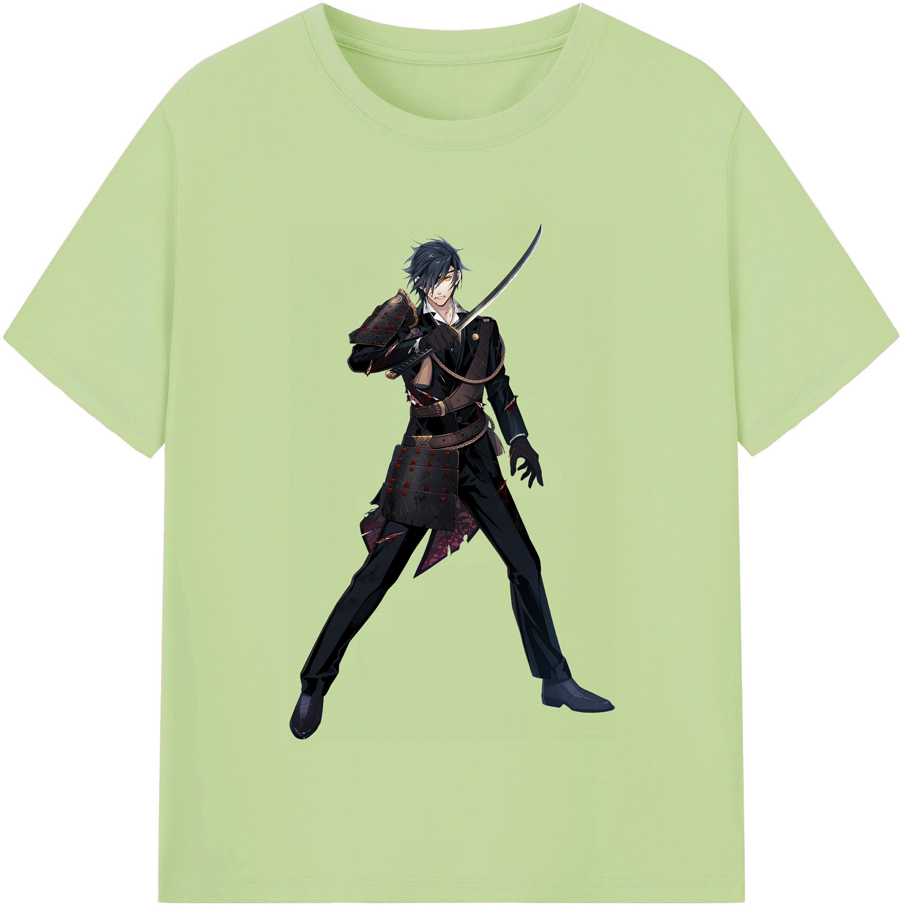 （画像用） 刀剣乱舞 Touken Ranbu 綿100％半袖Tシャツ（フロントプリント）